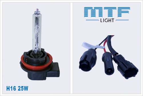 Комплект ксенона MTF Slim 25W H16 (5000К)