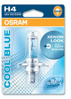 Галогенные автолампы H4 Osram Cool Blue