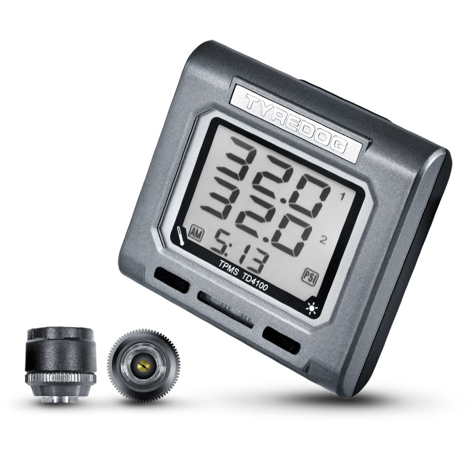 Система контроля температуры и давления в шинах мотоциклов TPMS CRX-1023 (внешние датчики)