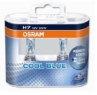 Галогенные автолампы H7 Osram Cool Blue (Twin Box)