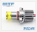Автомобильные светодиодные лампы MTF Light, цоколь: PSX24W на 12/24В, 3000K