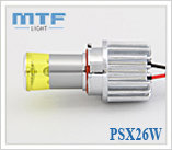 Автомобильные светодиодные лампы MTF Light, цоколь: PSX26W на 12/24В, 3000К